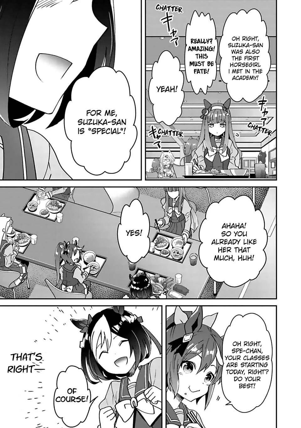 Starting Gate! Uma Musume Pretty Derby Chapter 4: Distance Between the Two #01 - Page 7