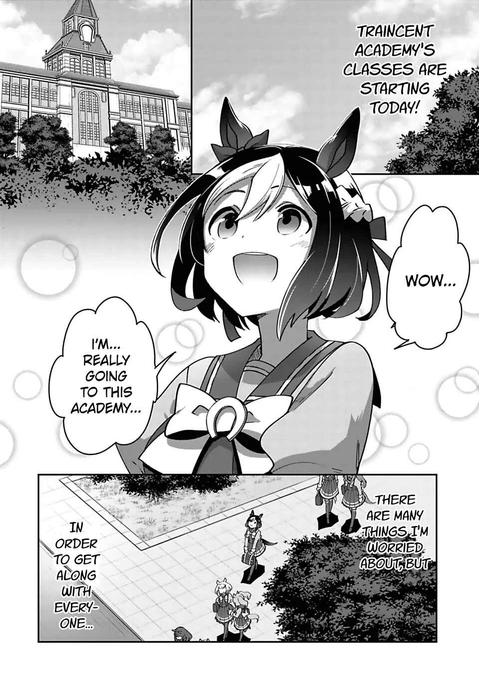 Starting Gate! Uma Musume Pretty Derby Chapter 4: Distance Between the Two #01 - Page 8