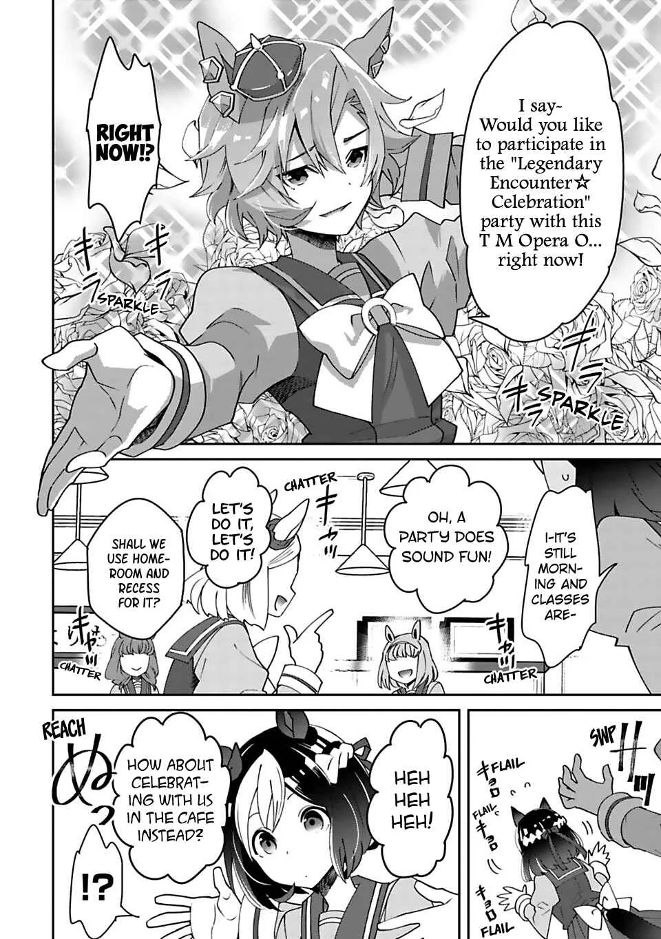Starting Gate! Uma Musume Pretty Derby Chapter 4: Distance Between the Two #01 - Page 13