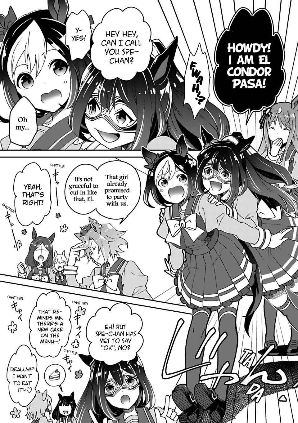 Starting Gate! Uma Musume Pretty Derby Chapter 4: Distance Between the Two #01 - Page 14