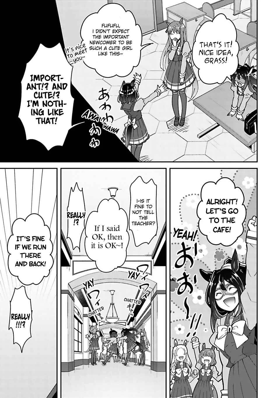 Starting Gate! Uma Musume Pretty Derby Chapter 4: Distance Between the Two #01 - Page 16