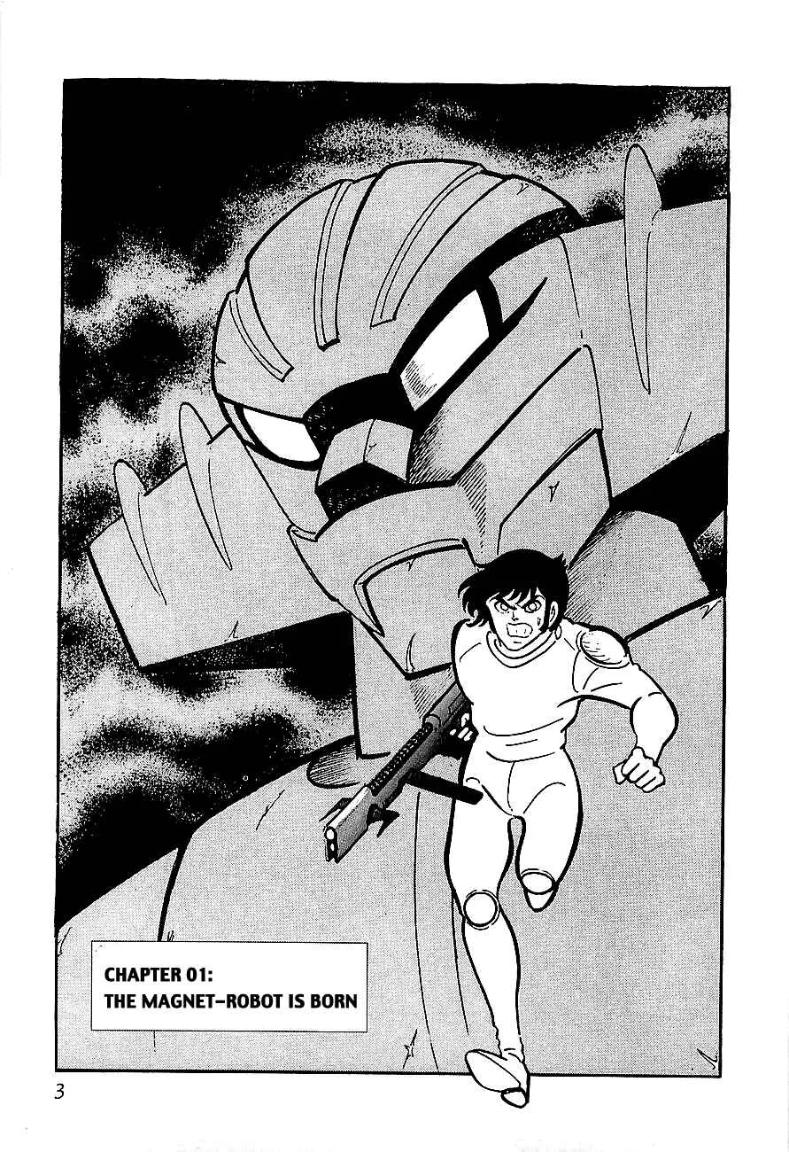 Steel Jeeg Chapter 1: The Magnet-Robot is Born - Page 1