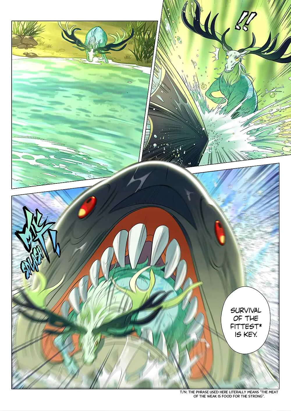 Strongest Caveman Chapter 1: The man on top of the Food Chain - Page 4