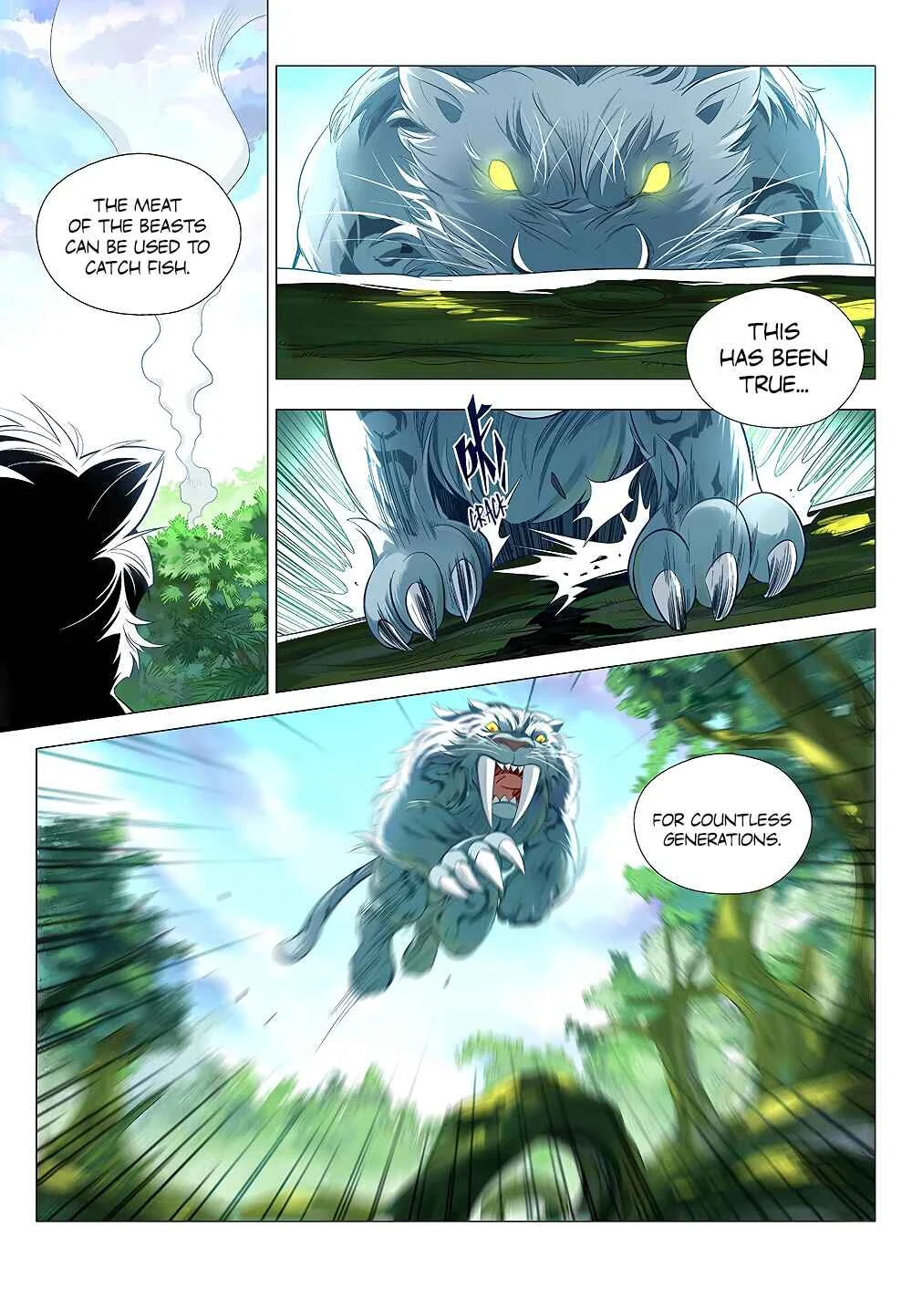 Strongest Caveman Chapter 1: The man on top of the Food Chain - Page 7