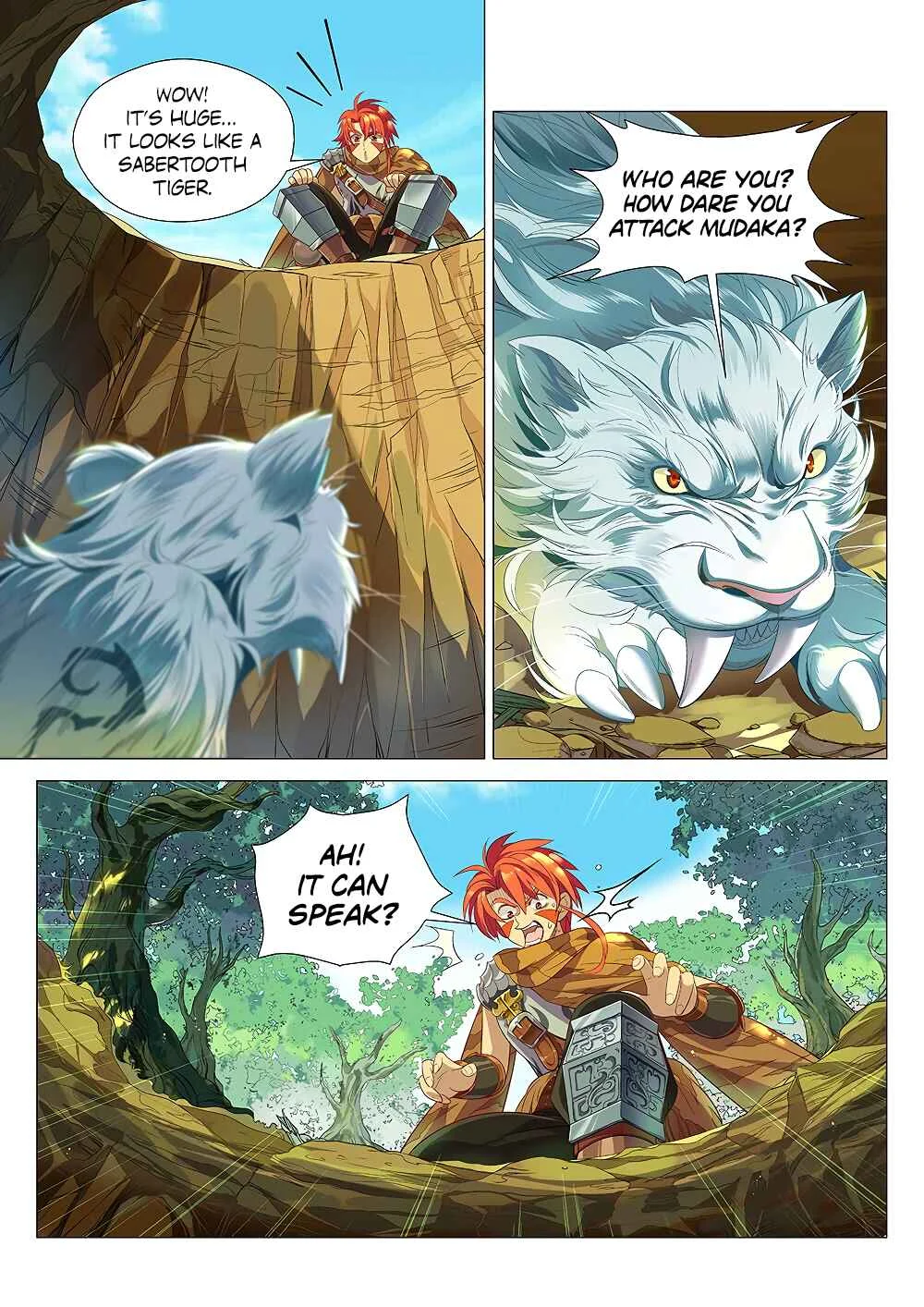 Strongest Caveman Chapter 1: The man on top of the Food Chain - Page 10