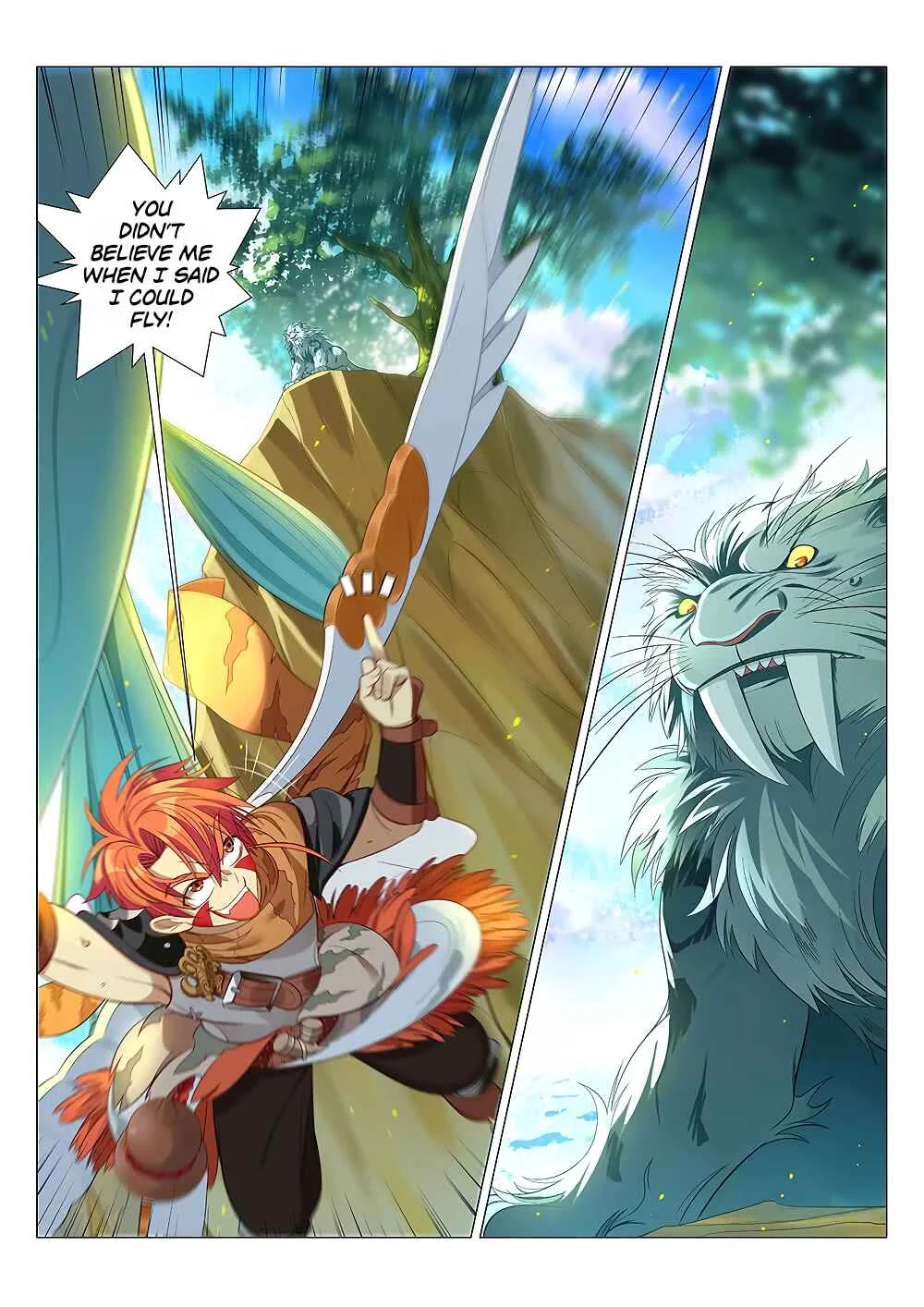 Strongest Caveman Chapter 2: Would you believe that I can Fly? - Page 5