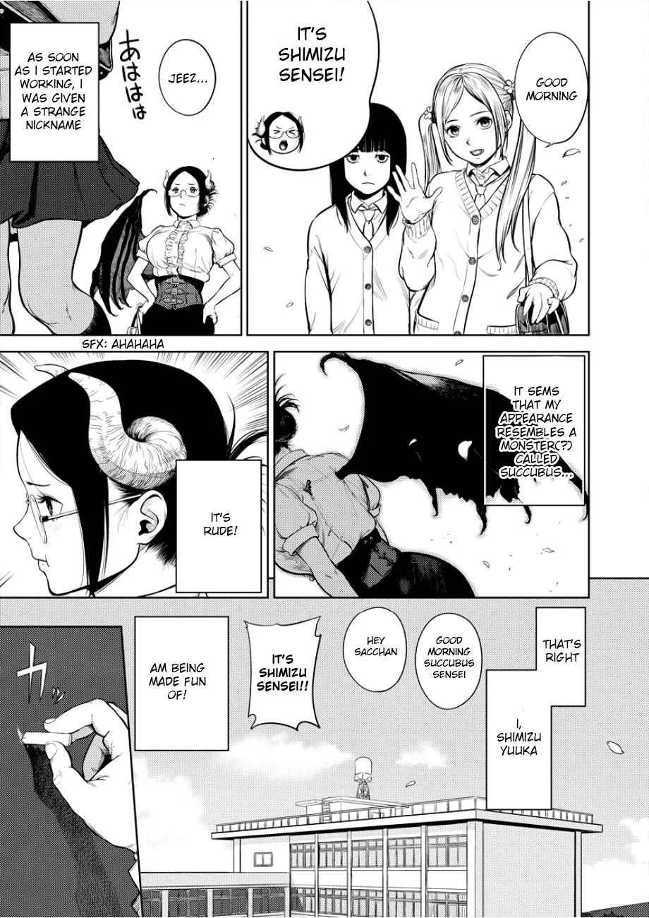 Succubus-sensei to Yobanaide Chapter 1: Sensei and Big Ears - Page 7
