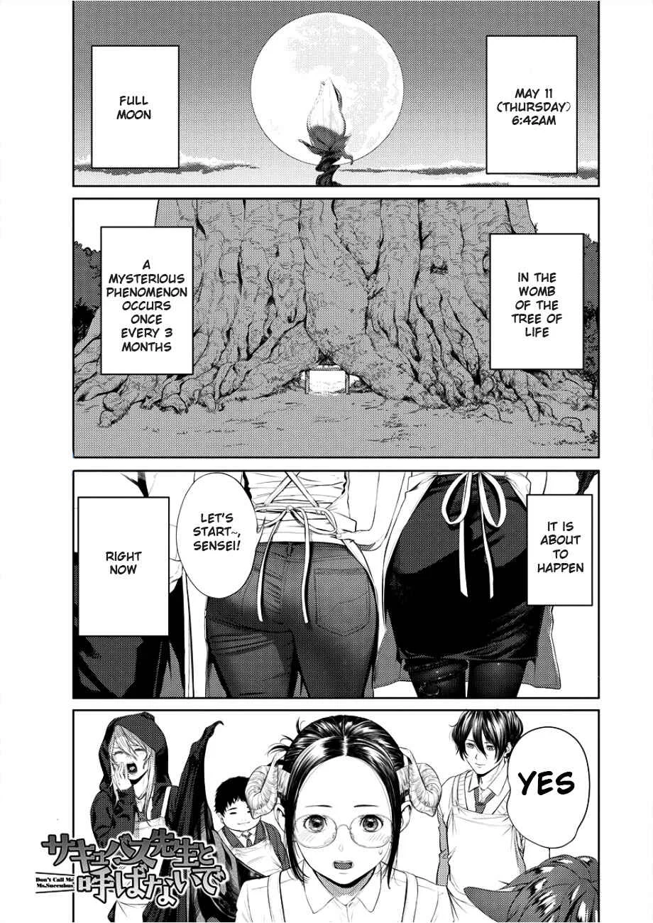 Succubus-sensei to Yobanaide Chapter 2: Sensei and Harvest Day - Page 1