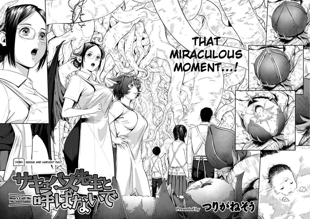 Succubus-sensei to Yobanaide Chapter 2: Sensei and Harvest Day - Page 2