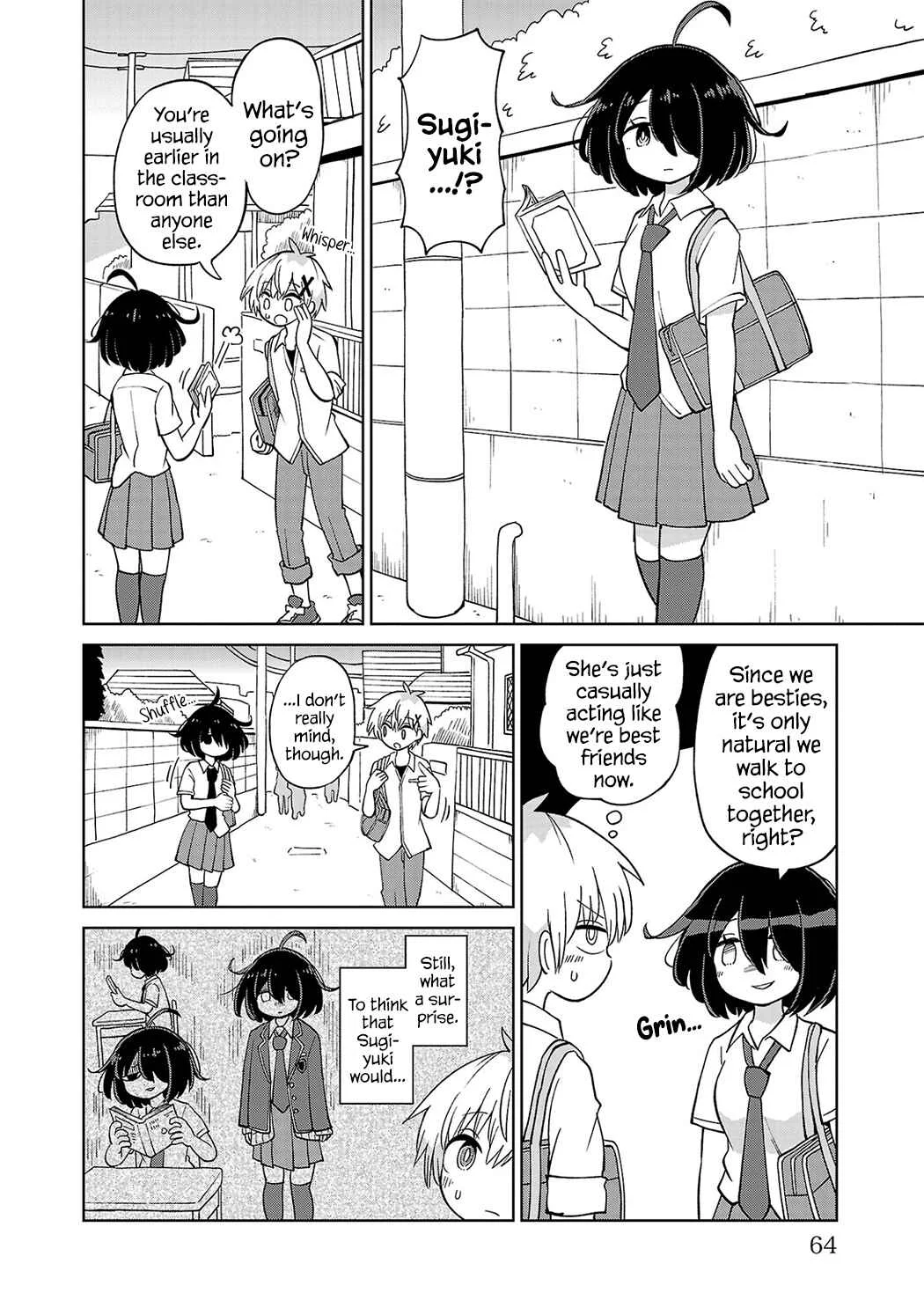 Sugiyuki Kako to Mitai Asu Chapter 4: Kako Sugiyuki and the Tuesday Commute - Page 6