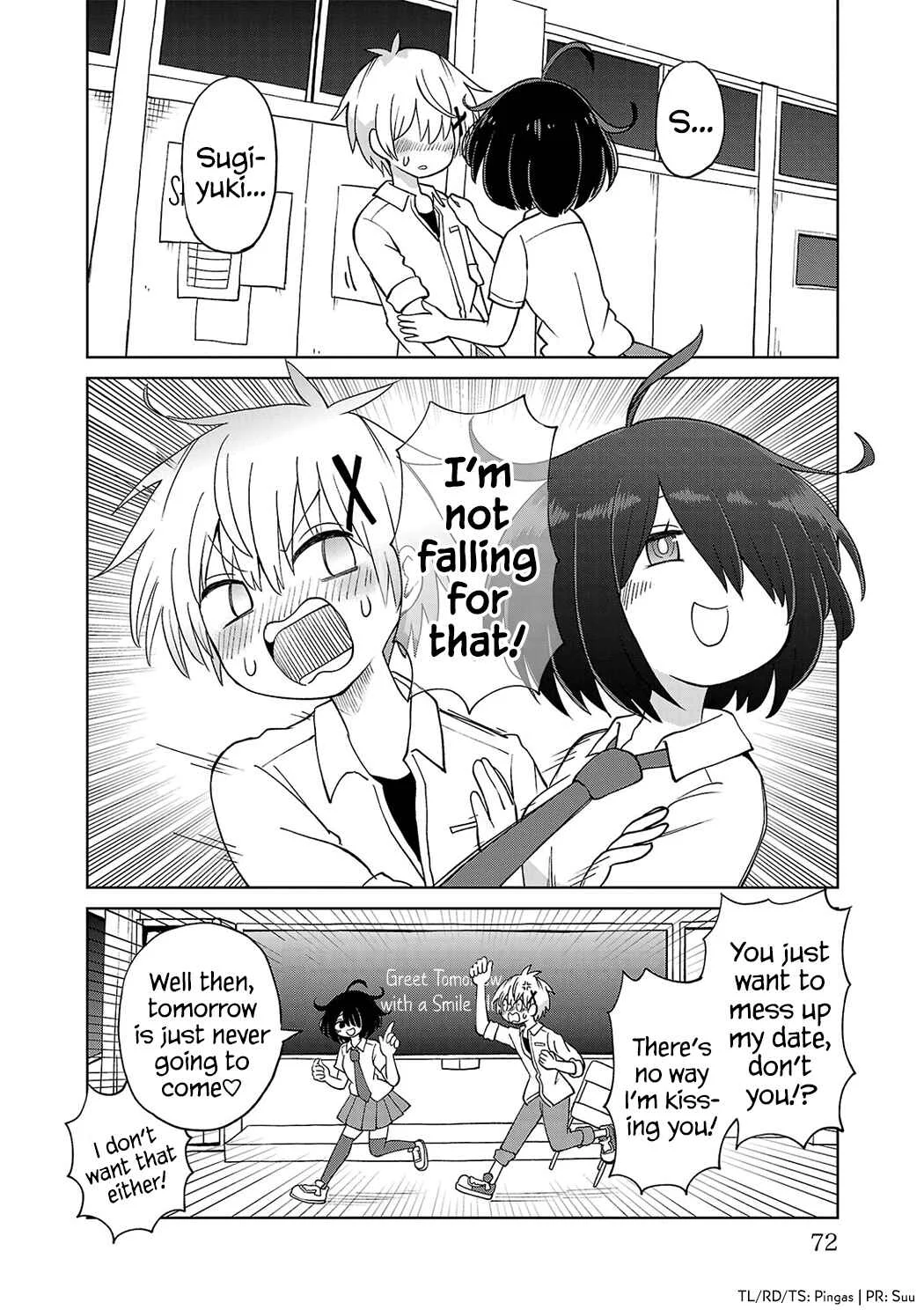 Sugiyuki Kako to Mitai Asu Chapter 4: Kako Sugiyuki and the Tuesday Commute - Page 14