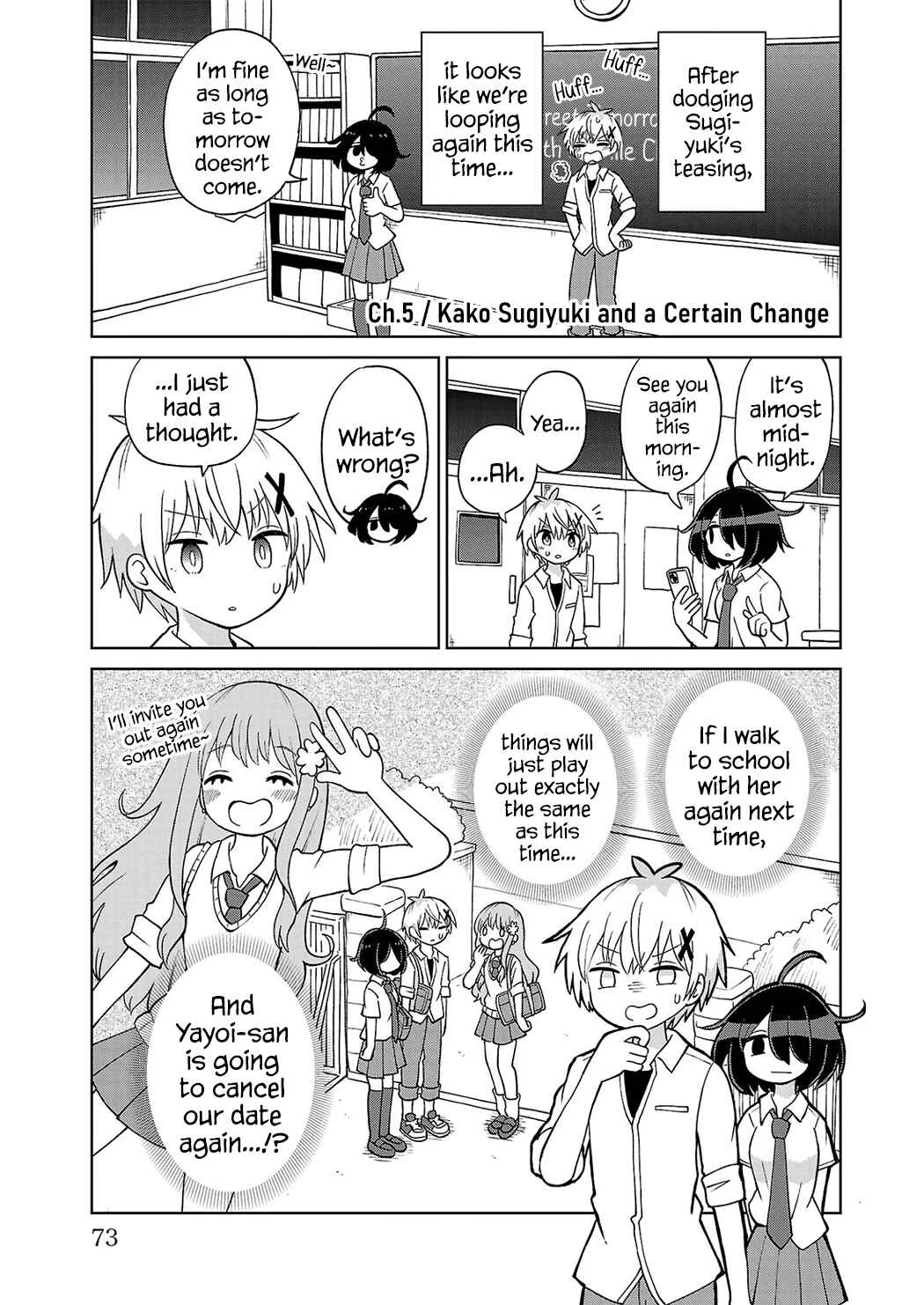 Sugiyuki Kako to Mitai Asu Chapter 5: Kako Sugiyuki and a Certain Change - Page 1