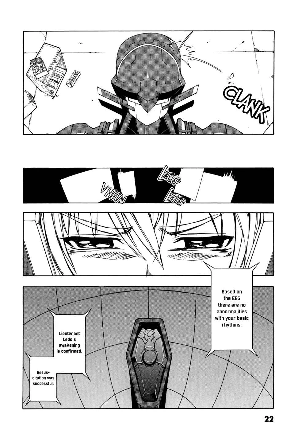 Suisei no Gargantia Chapter 1: Castaway - Page 16