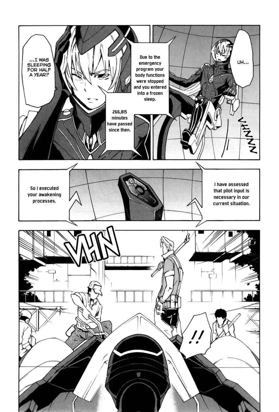 Suisei no Gargantia Chapter 1: Castaway - Page 17