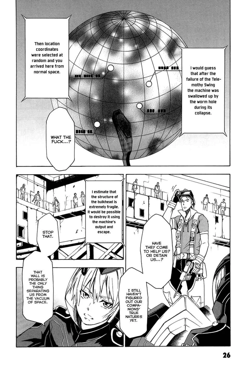 Suisei no Gargantia Chapter 1: Castaway - Page 20