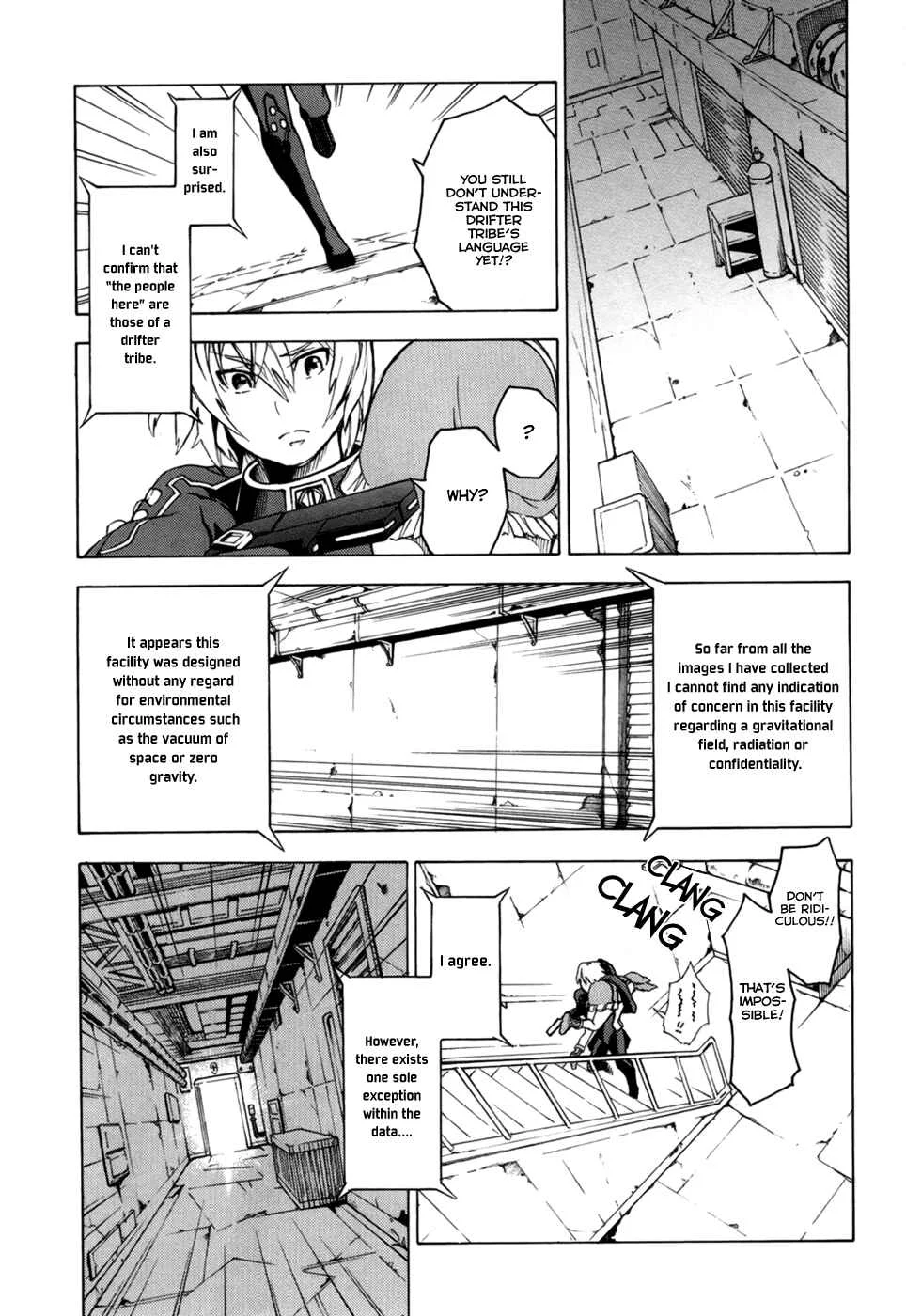Suisei no Gargantia Chapter 1: Castaway - Page 33