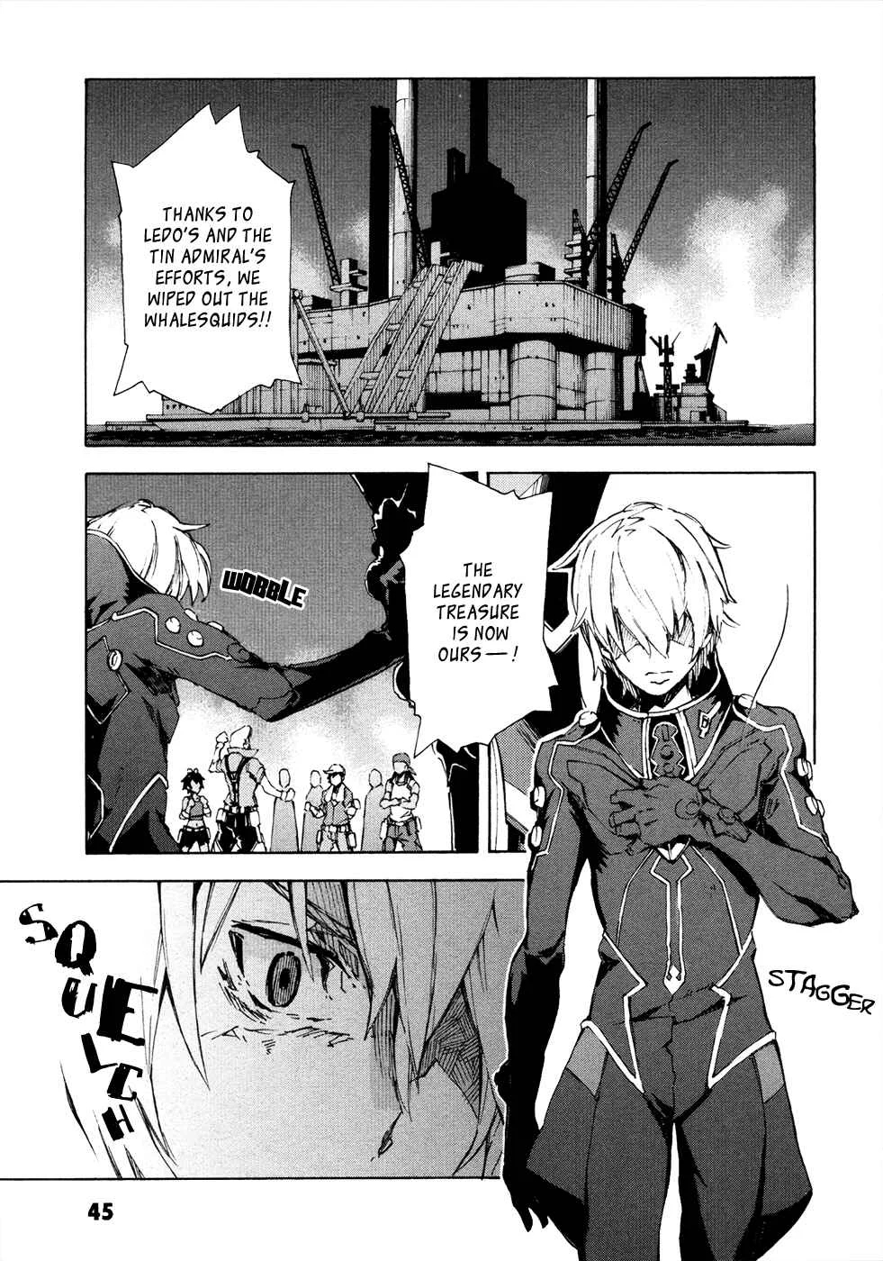 Suisei no Gargantia Chapter 10: A Battle For Whose Sake? - Page 1