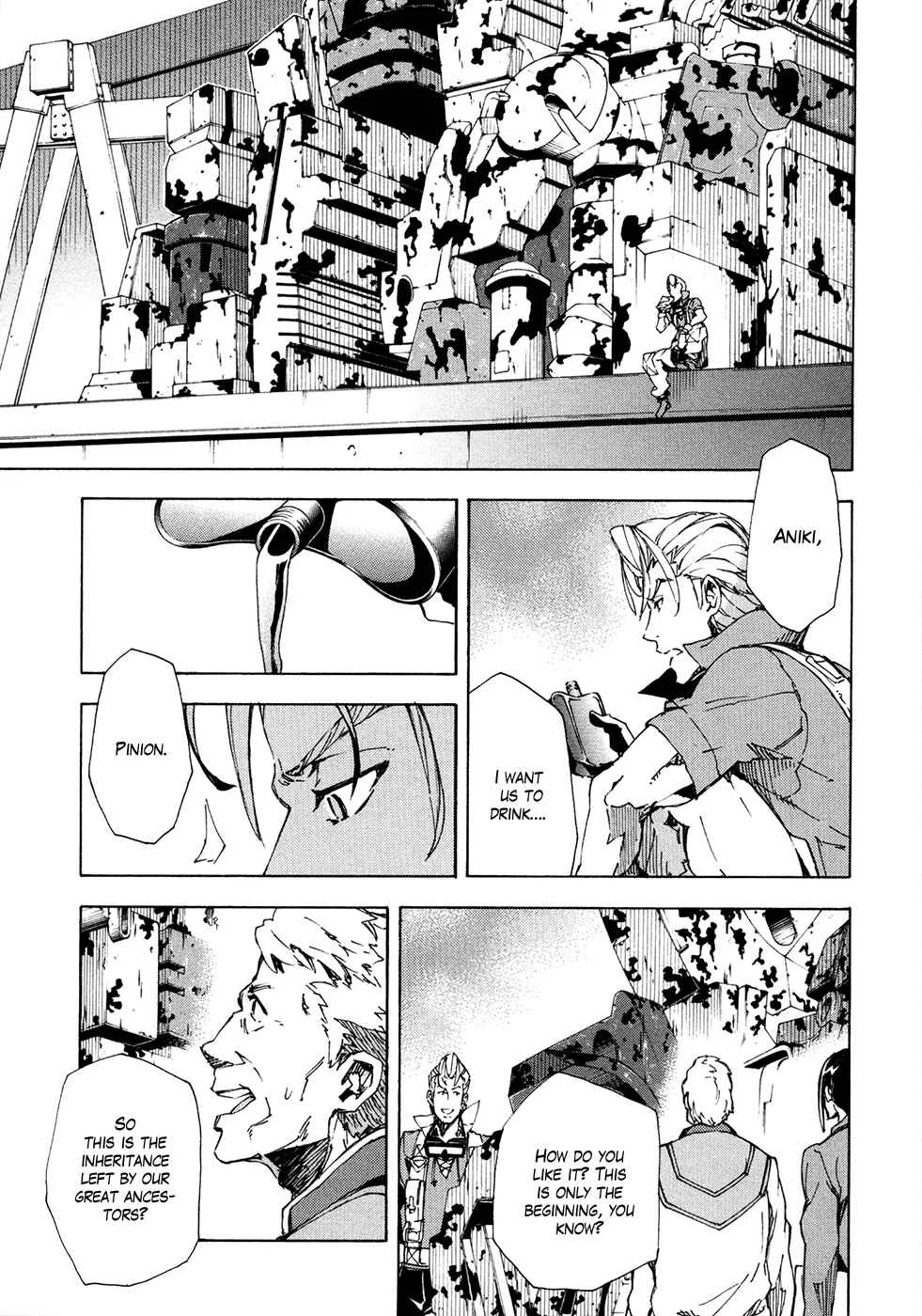 Suisei no Gargantia Chapter 10: A Battle For Whose Sake? - Page 7