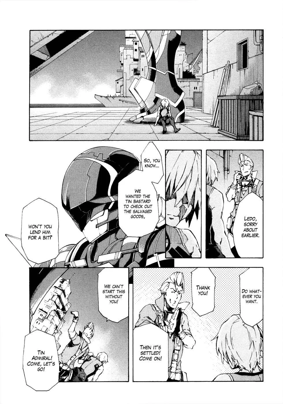 Suisei no Gargantia Chapter 10: A Battle For Whose Sake? - Page 21