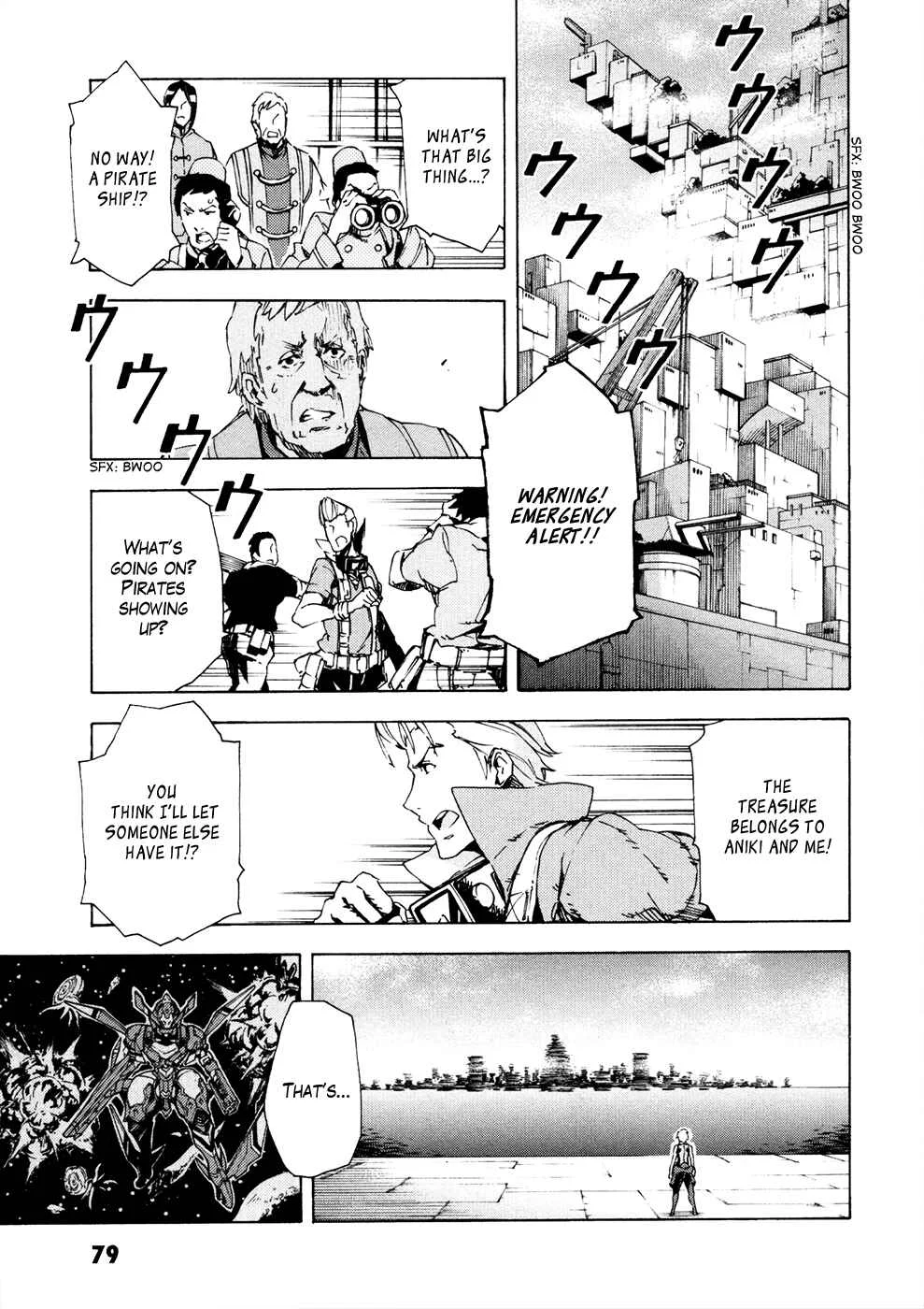 Suisei no Gargantia Chapter 10: A Battle For Whose Sake? - Page 35