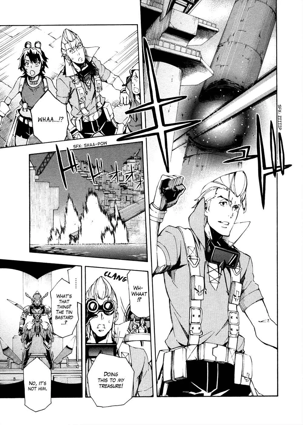 Suisei no Gargantia Chapter 11: Ambition Island - Page 7