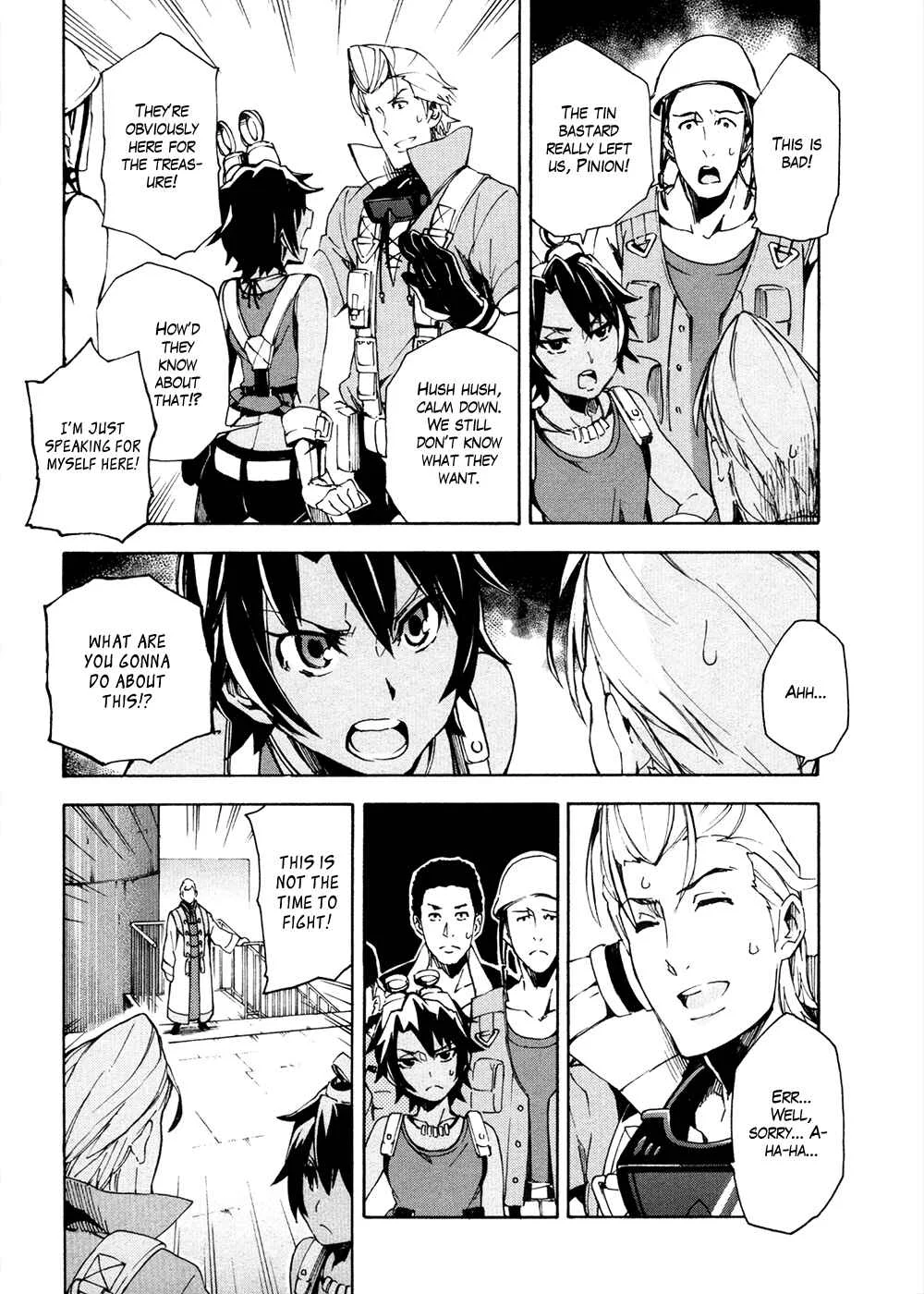 Suisei no Gargantia Chapter 11: Ambition Island - Page 14