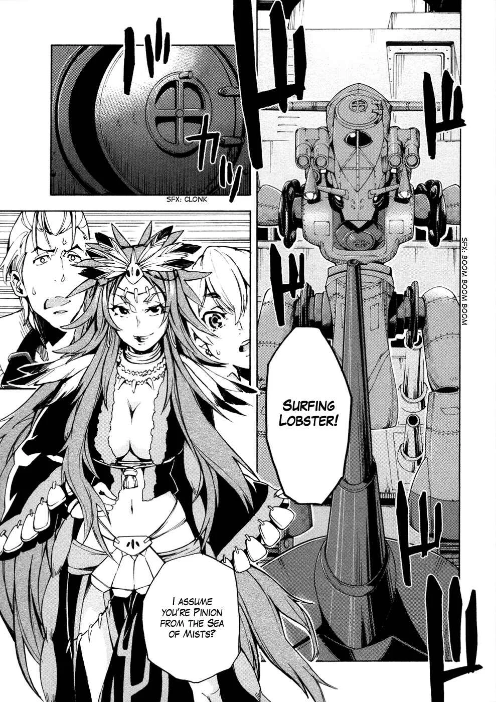 Suisei no Gargantia Chapter 11: Ambition Island - Page 19