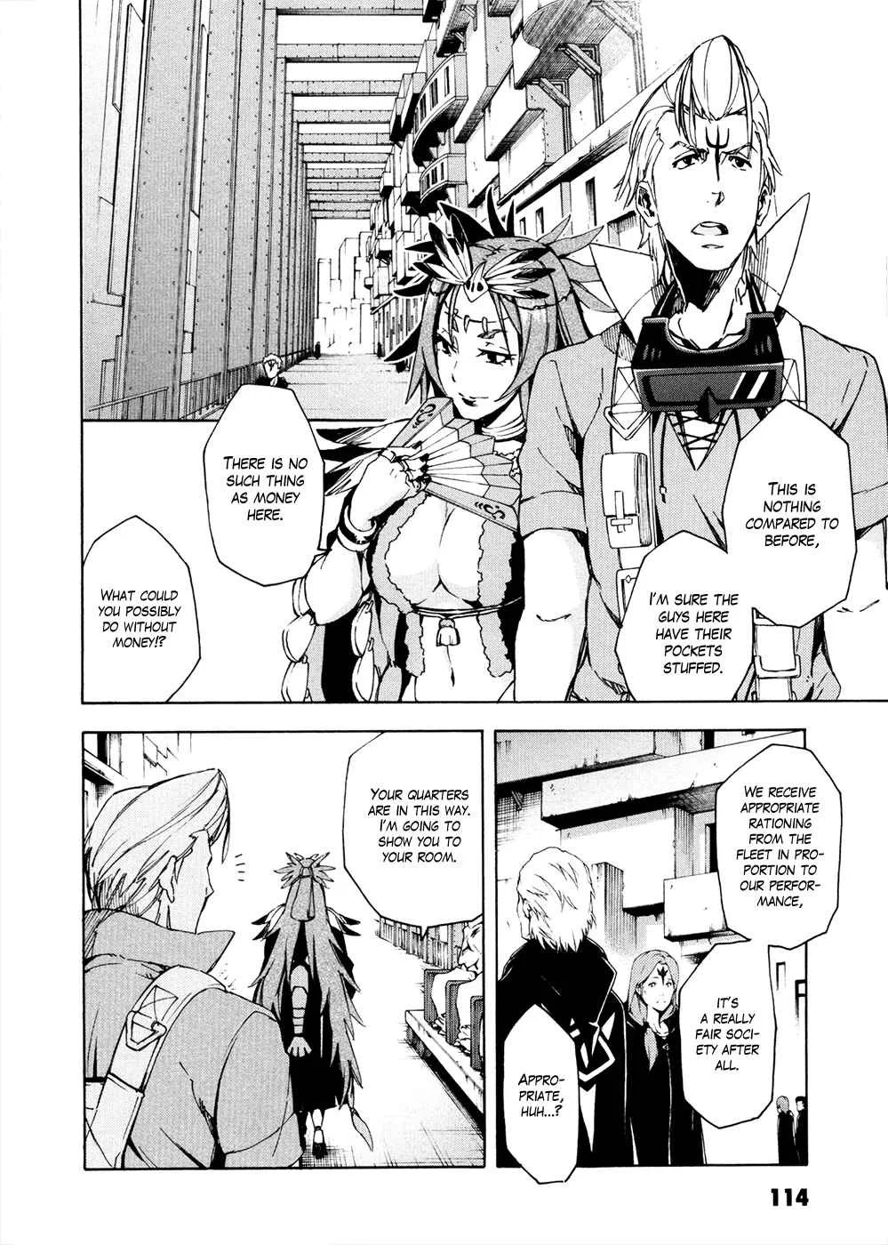 Suisei no Gargantia Chapter 11: Ambition Island - Page 32