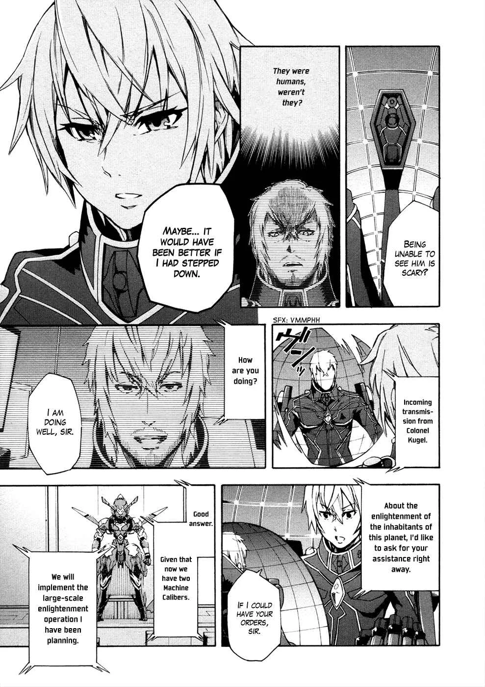 Suisei no Gargantia Chapter 11: Ambition Island - Page 35