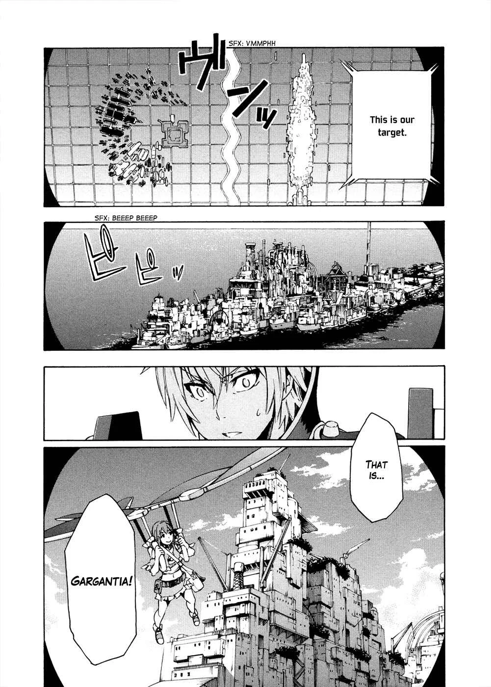 Suisei no Gargantia Chapter 11: Ambition Island - Page 36