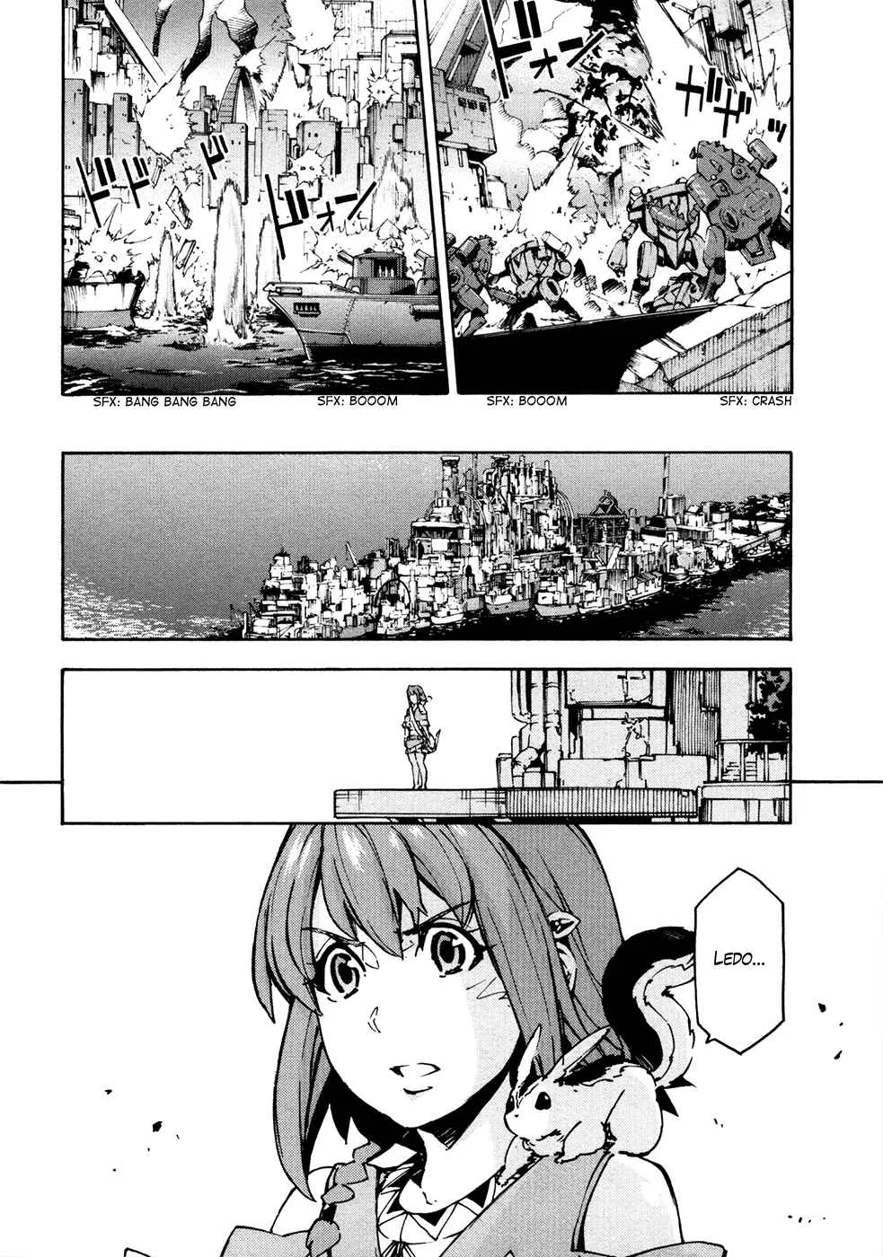 Suisei no Gargantia Chapter 13: The Green Planet's Legend - Page 3
