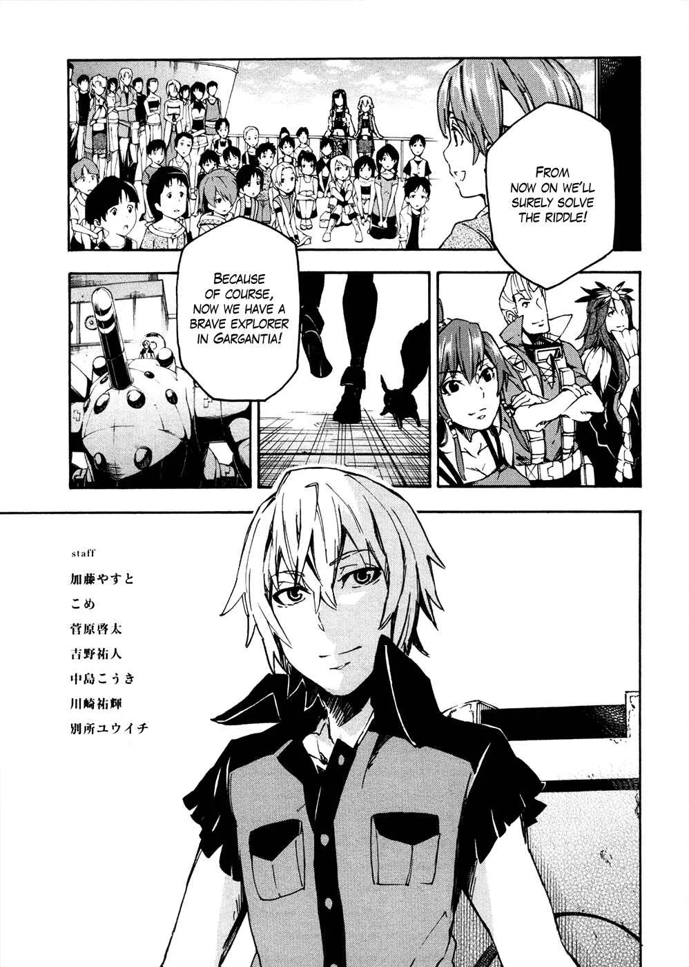 Suisei no Gargantia Chapter 13: The Green Planet's Legend - Page 39
