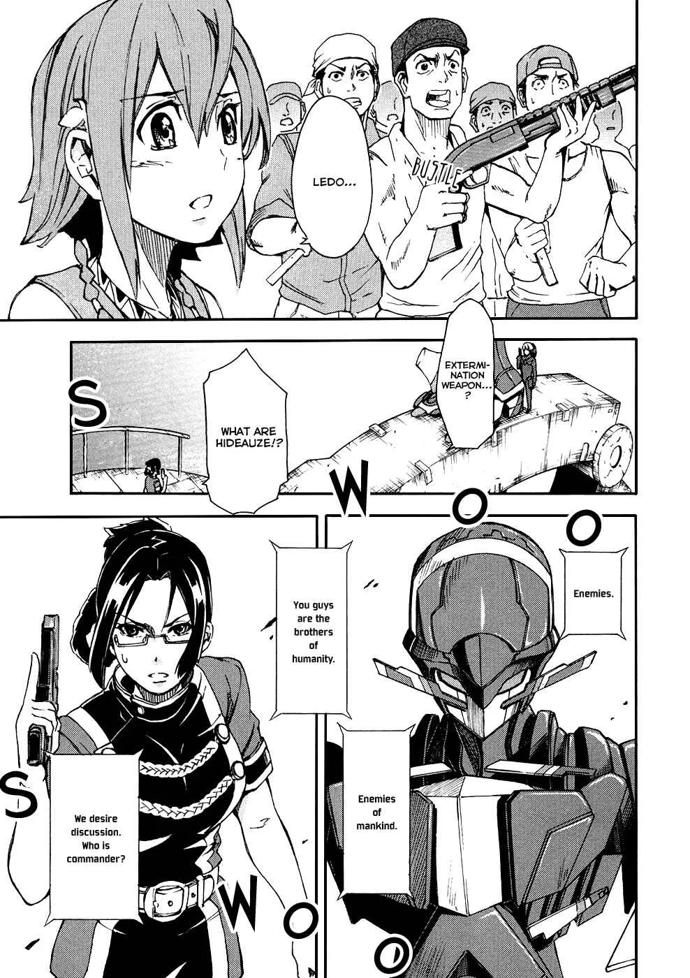 Suisei no Gargantia Chapter 2: The Planet Where it Began - Page 7