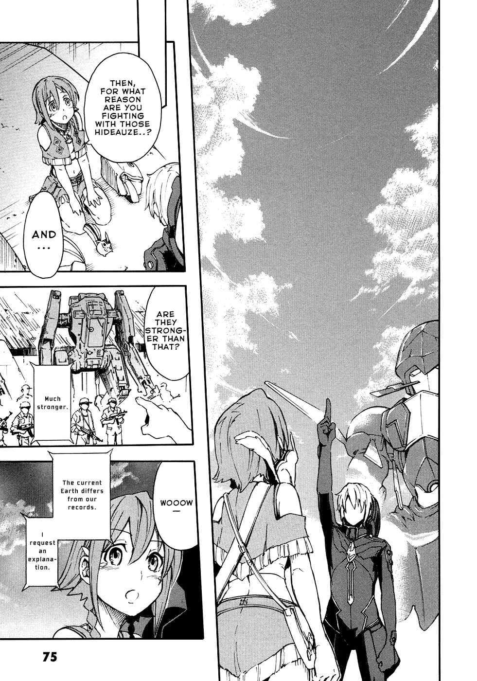 Suisei no Gargantia Chapter 2: The Planet Where it Began - Page 27