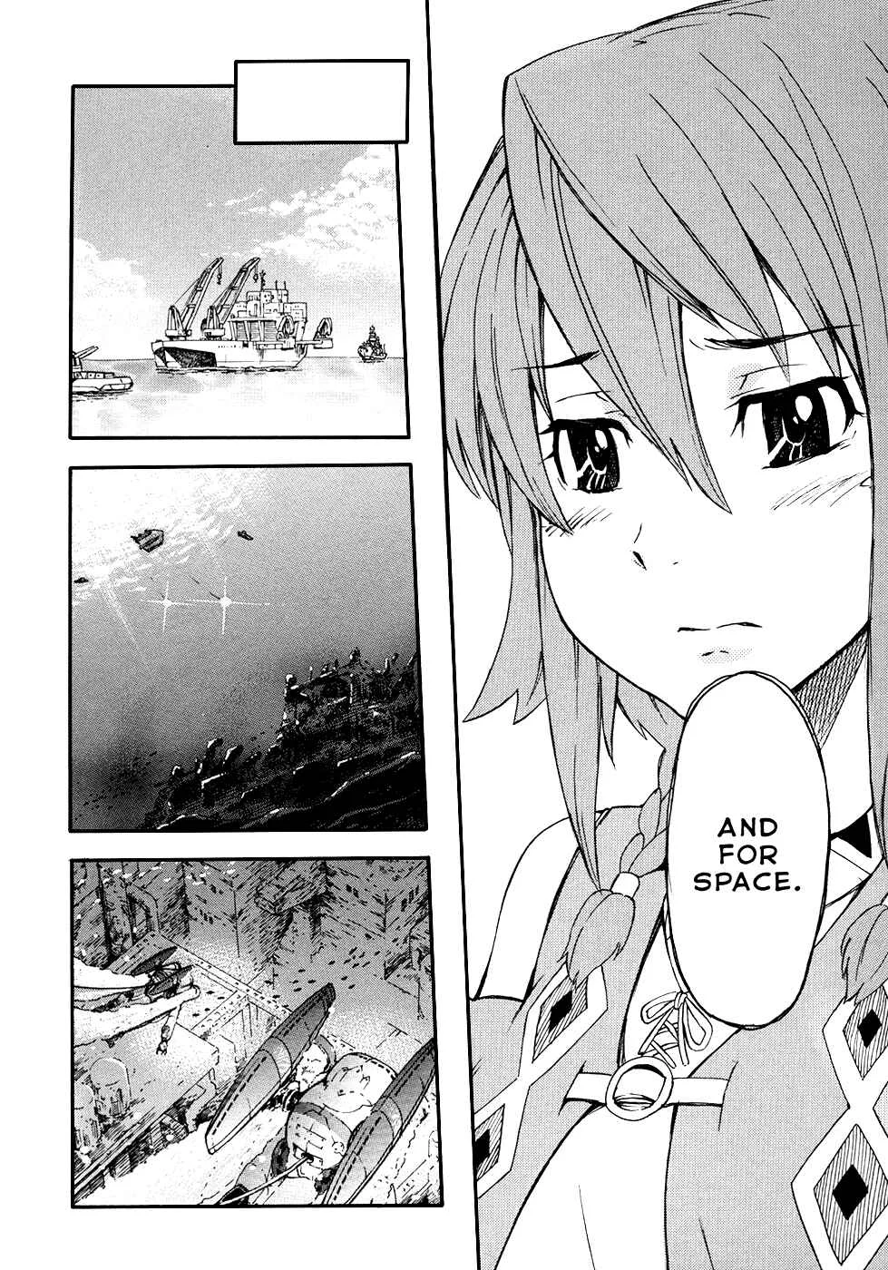 Suisei no Gargantia Chapter 2: The Planet Where it Began - Page 36