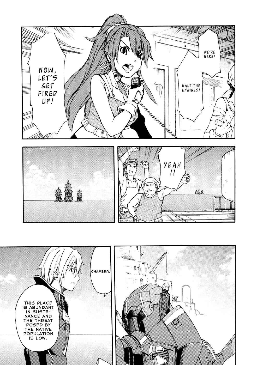 Suisei no Gargantia Chapter 2: The Planet Where it Began - Page 37