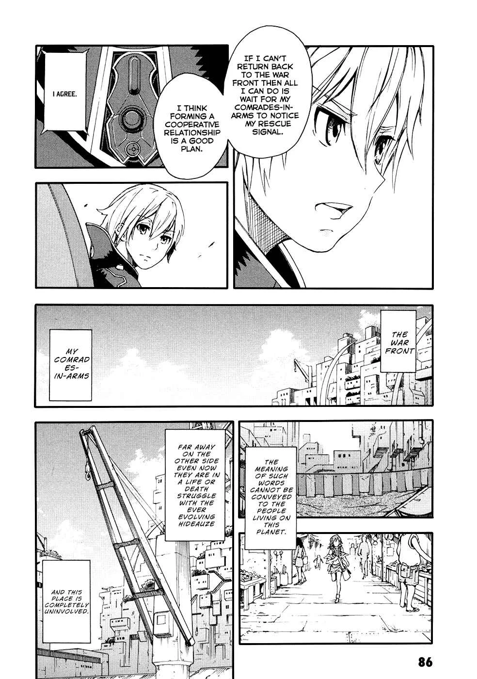 Suisei no Gargantia Chapter 2: The Planet Where it Began - Page 38