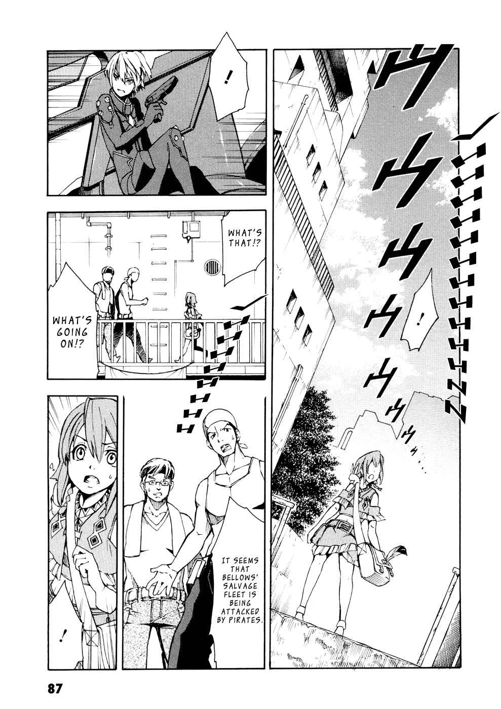 Suisei no Gargantia Chapter 2: The Planet Where it Began - Page 39