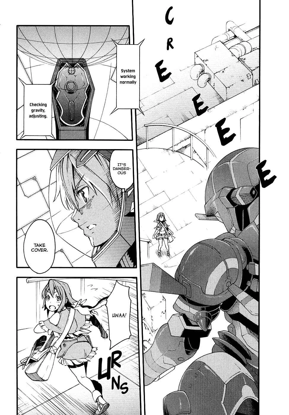 Suisei no Gargantia Chapter 3: Anihilation Light - Page 6
