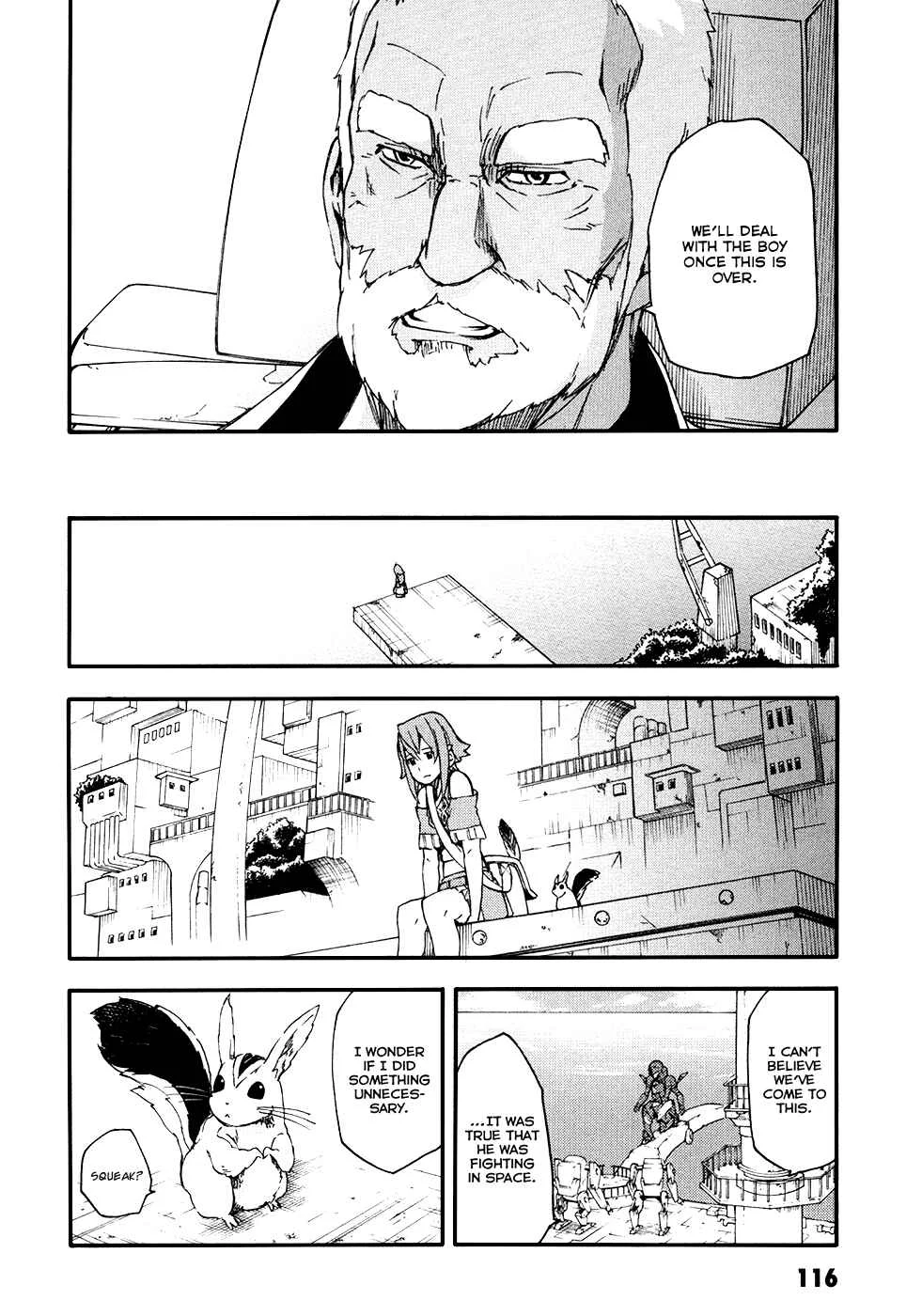 Suisei no Gargantia Chapter 3: Anihilation Light - Page 22