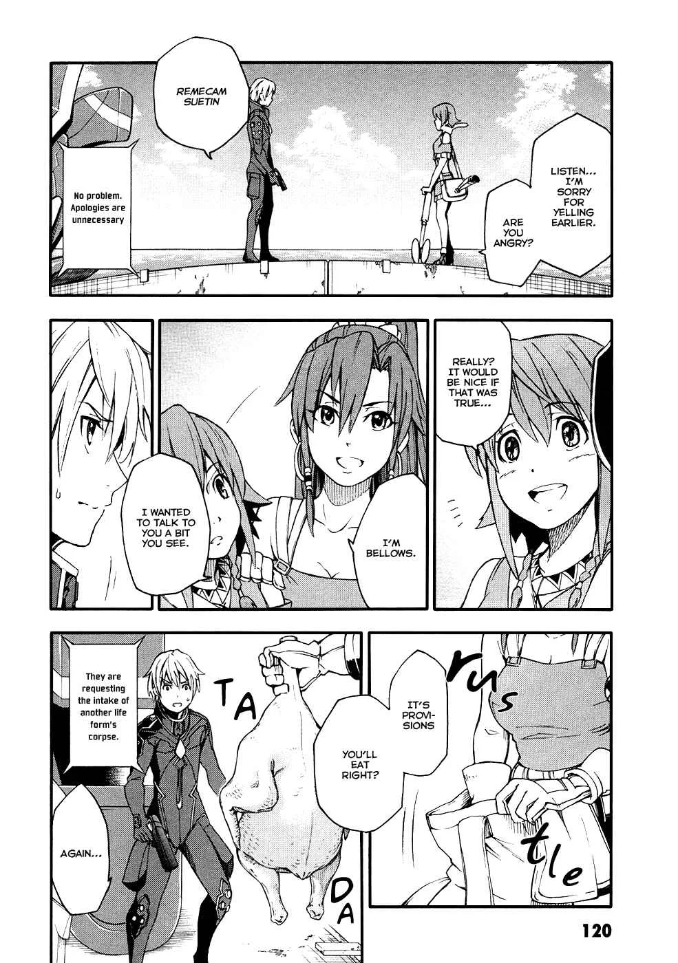 Suisei no Gargantia Chapter 3: Anihilation Light - Page 26