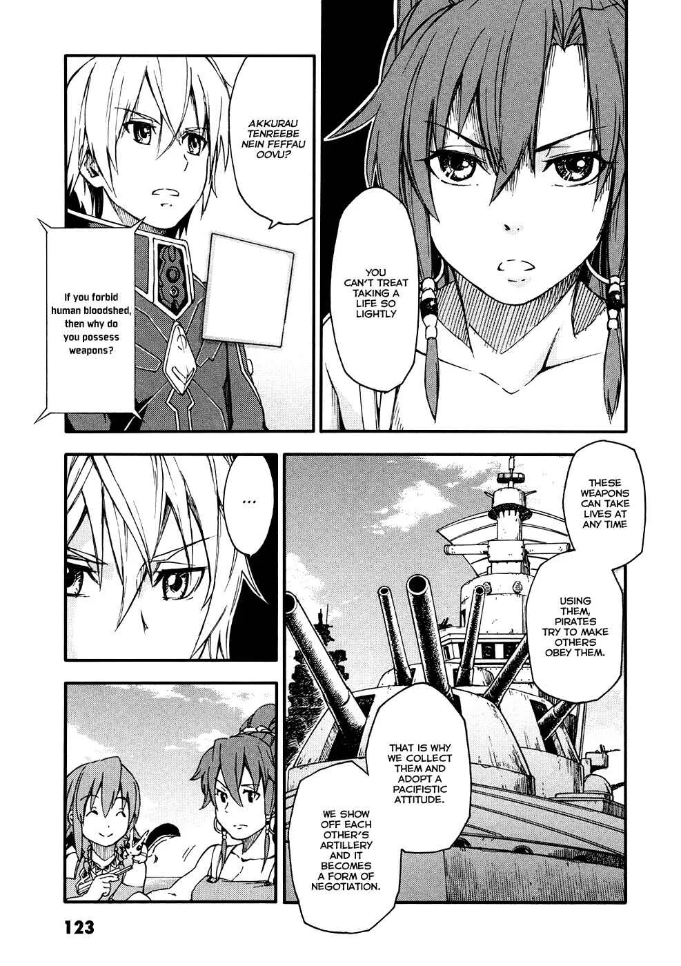 Suisei no Gargantia Chapter 3: Anihilation Light - Page 29