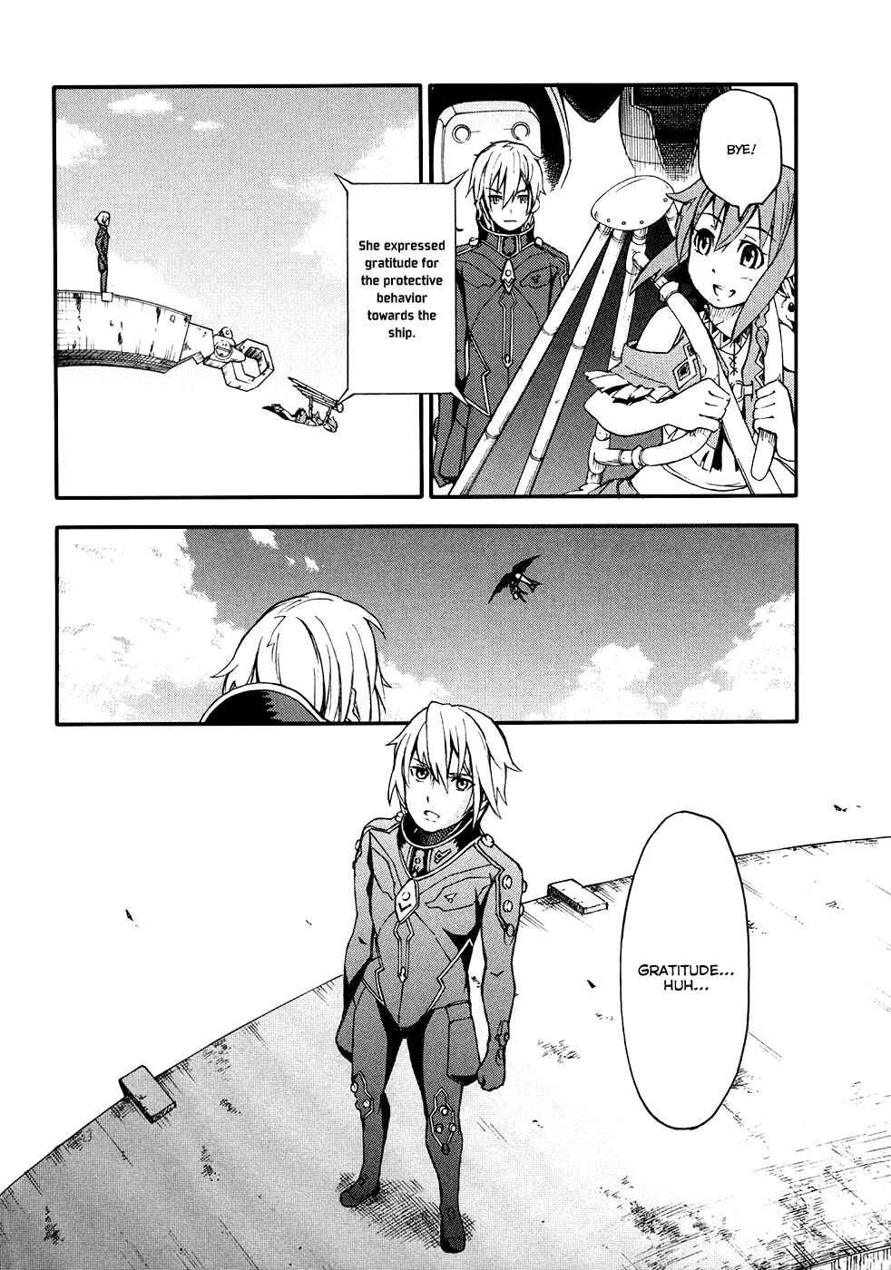 Suisei no Gargantia Chapter 3: Anihilation Light - Page 36