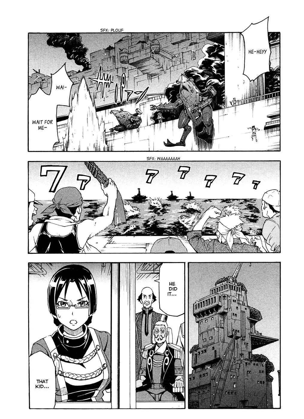 Suisei no Gargantia Chapter 4: The Vile Empress - Page 36