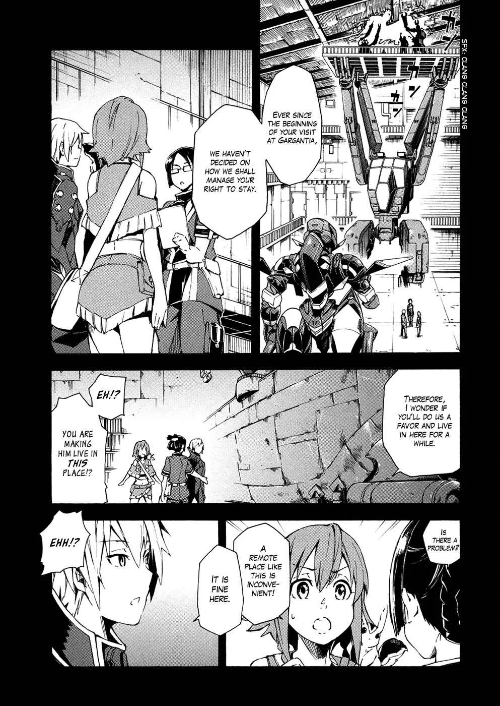 Suisei no Gargantia Chapter 5: Ocarina of Reminescence - Page 3