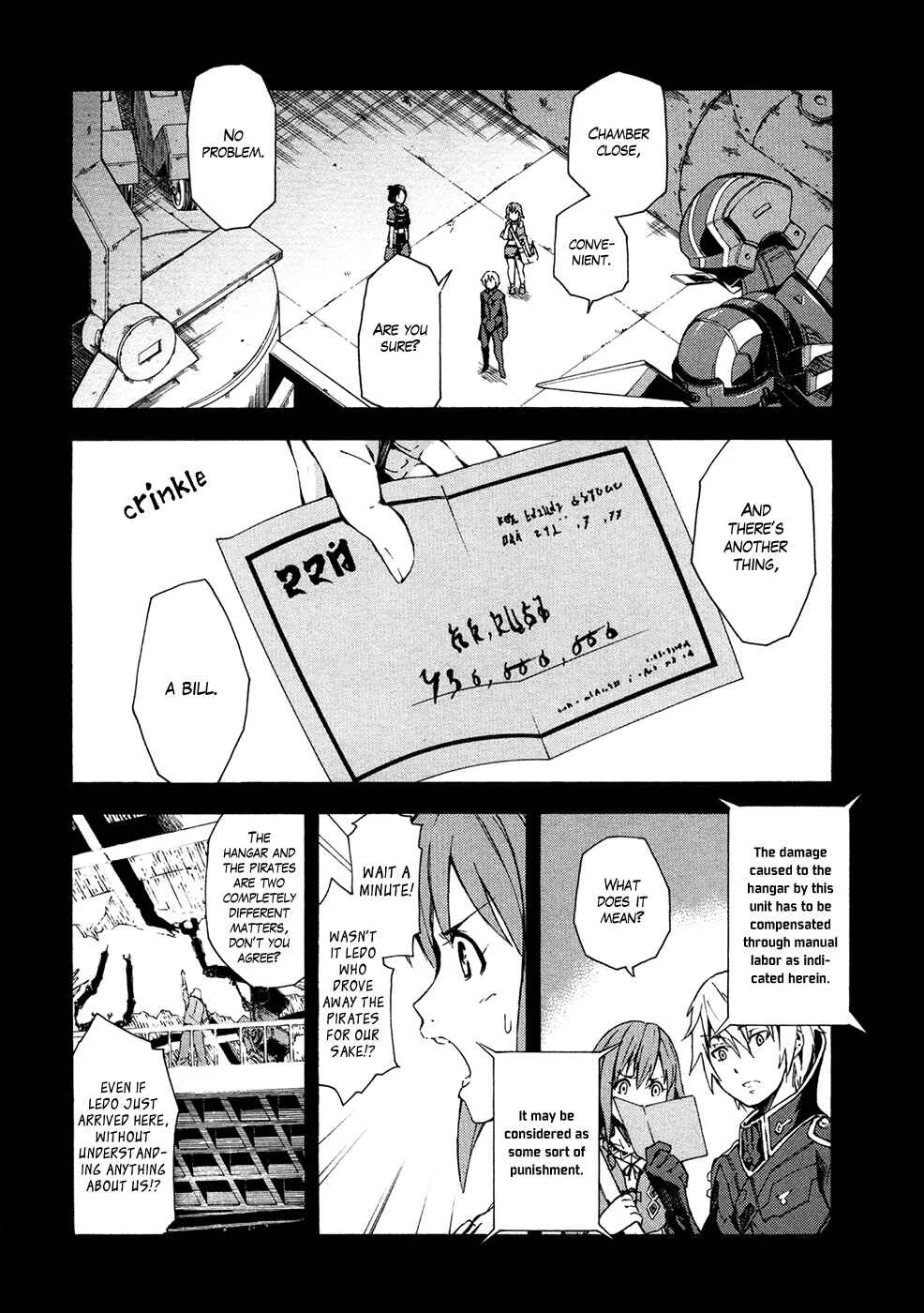 Suisei no Gargantia Chapter 5: Ocarina of Reminescence - Page 4