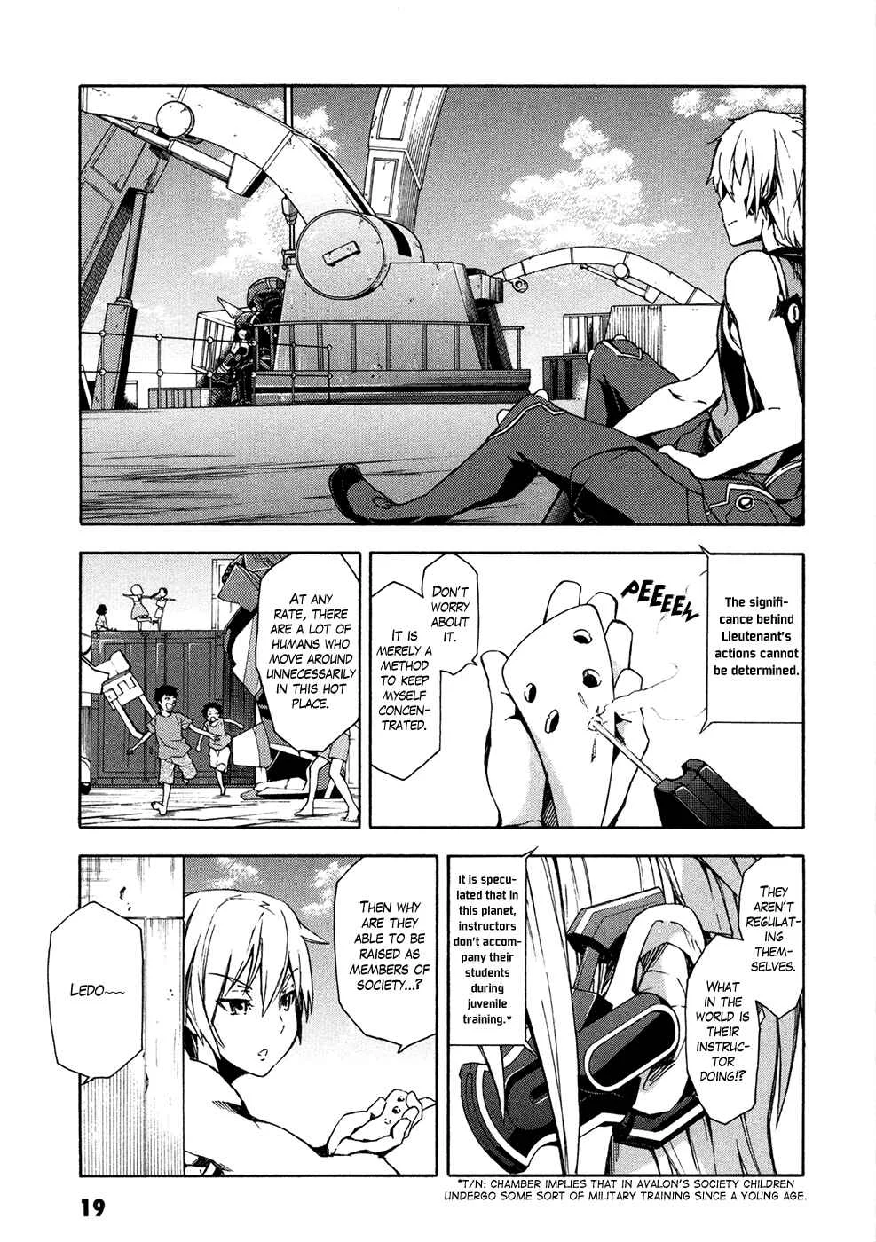Suisei no Gargantia Chapter 5: Ocarina of Reminescence - Page 13