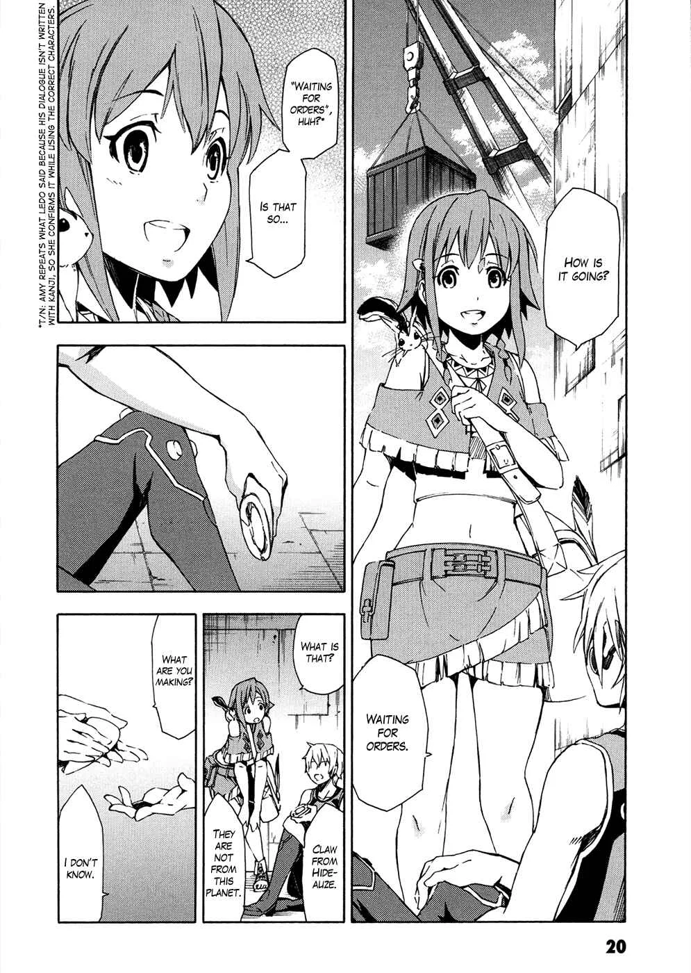 Suisei no Gargantia Chapter 5: Ocarina of Reminescence - Page 14