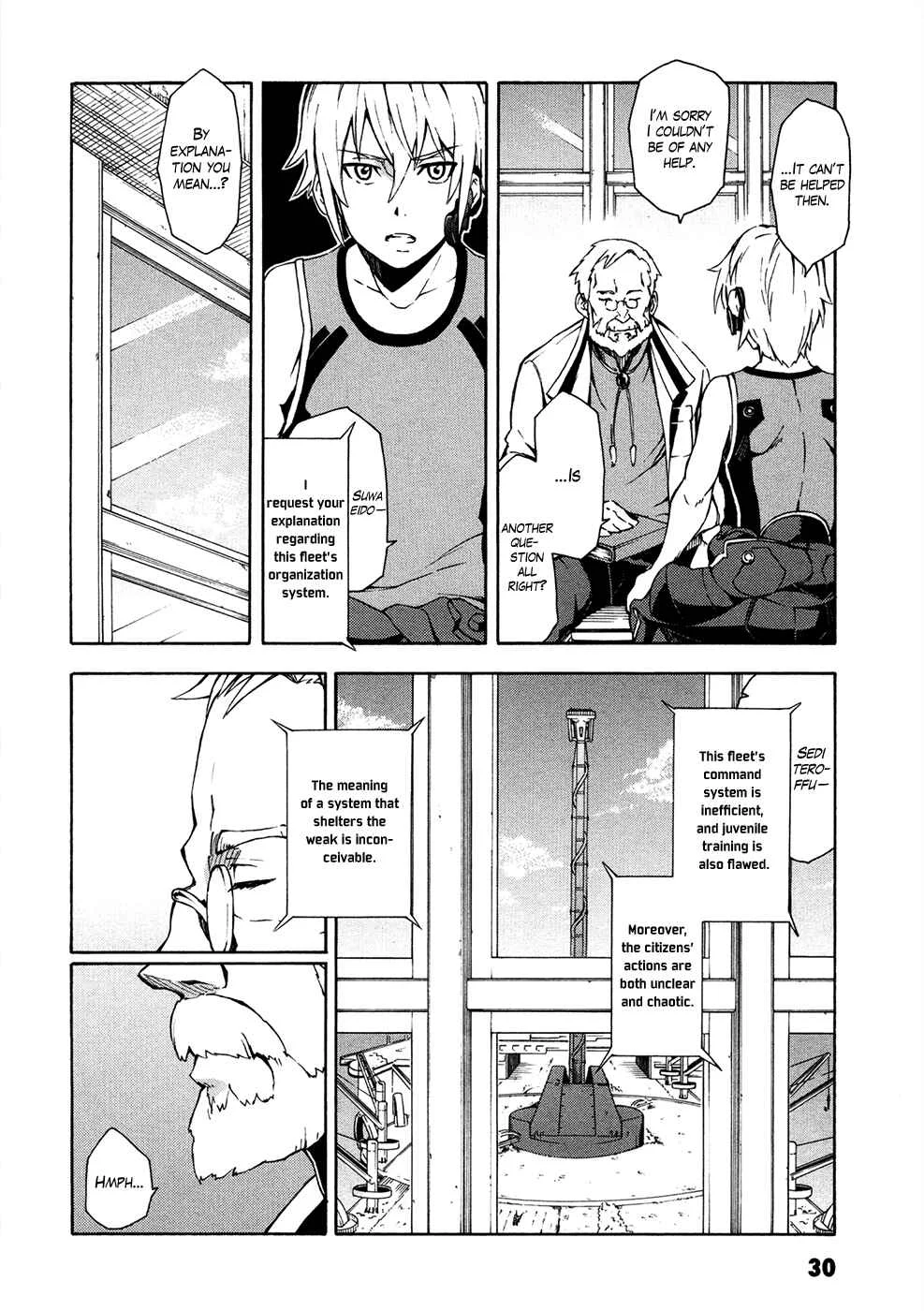 Suisei no Gargantia Chapter 5: Ocarina of Reminescence - Page 24