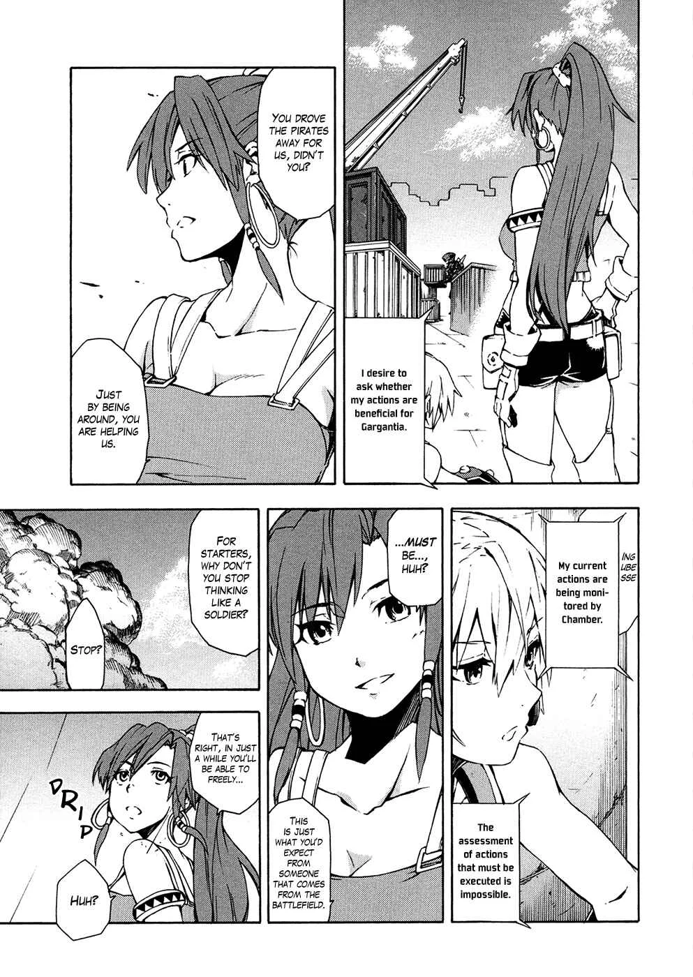 Suisei no Gargantia Chapter 5: Ocarina of Reminescence - Page 35
